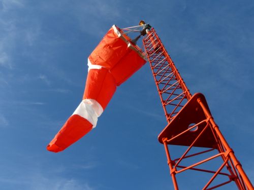 Frangible Windsock Masts